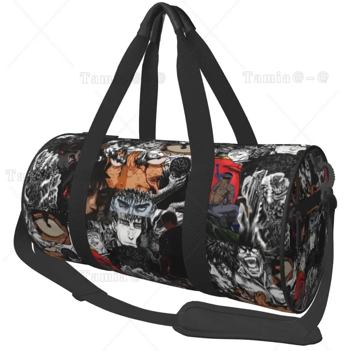 bereserk-sac de sport étanche avec poche pour homme et femme, anime japonais, sac à dos de voyage, sac de week-end, sac de sport de natation