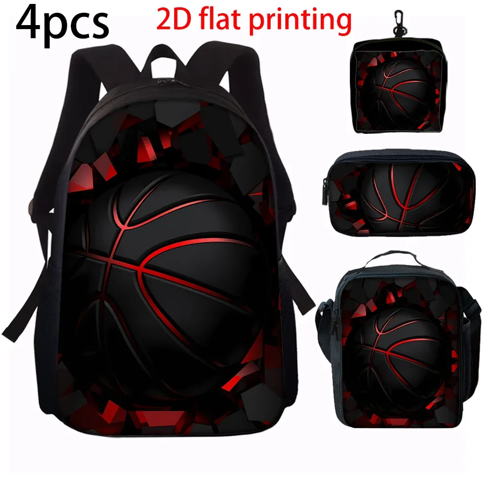 sac dos polyester noir motif lignes rouges accessoires bandoulière poignée supérieure usage voyage école déplacements quotidiens