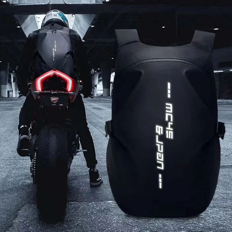 sac à dos de moto, sac à dos de casque imperméable pour hommes, sac d'équitation, sac à dos de moto, sac d'ordinateur portable, sac à dos de voyage de grande capacité
