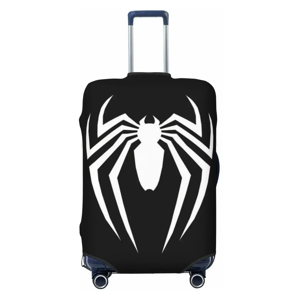 housse de protection pour bagages anti-poussière de 18 à 32 pouces, imprimé araignée, élastique, anti-rayures, lavable, durable, housse de protection pour voyage