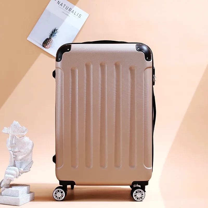 valise abs toupie lilas argentée dorée rose pastel vert menthe voyage trousse toilette leger grande capacite