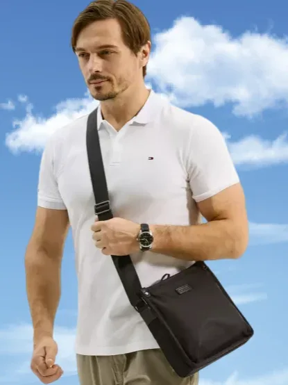 nouveau sac à bandoulière petit format en tissu oxford imperméable pour homme, sac à dos pour homme, sac bandoulière, sac en toile décontracté et tendance