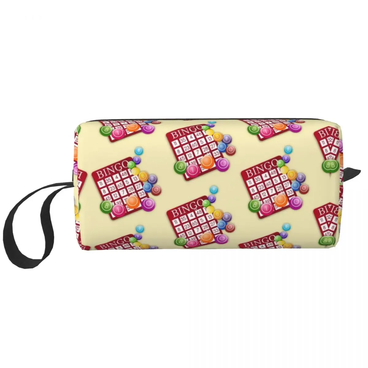 trousse de toilette personnalisée, trousse de voyage, bingo iktoilette, papier kawaii, jeu de maquillage, cosmétique, boîte de rangement de miles pour femme