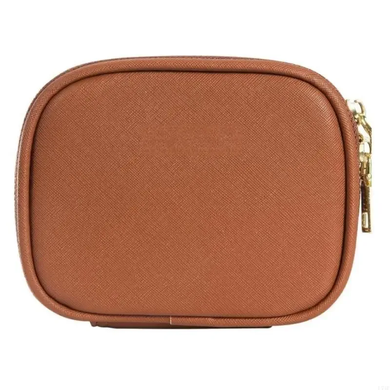 l74f mini trousse maquillage avec miroir led, 3 modes d'éclairage, petite trousse à cosmétiques rechargeable