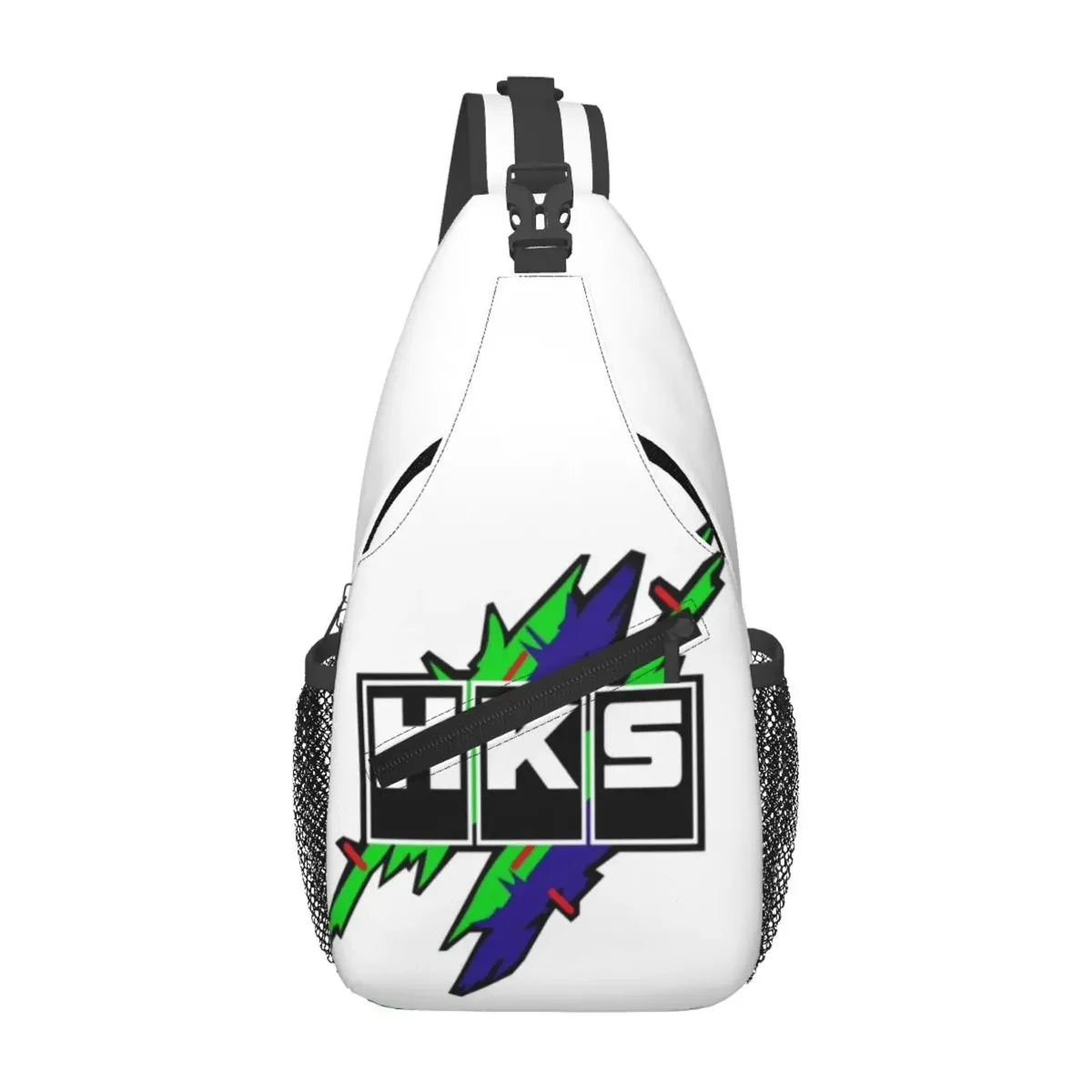 hks advan-sac à dos à bandoulière avec logo jdm pour homme et femme, observateur, réglable, décontracté, voyage, randonnée