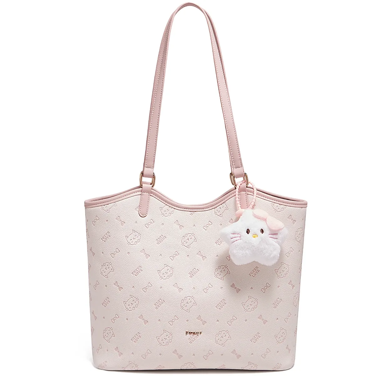 foxer – sac à bandoulière en cuir pvc pour femmes, fourre-tout quotidien, sac à main de grande capacité pour les déplacements quotidiens, nouvelle collection été