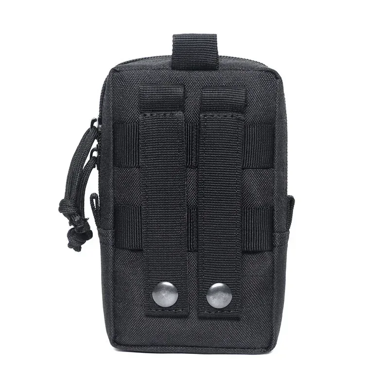 sac banane tactique molle noir pas cher pour homme, sacoche d'extérieur edc, organiseur d'outils et de gadgets, sacoche de gilet, étui pour téléphone portable