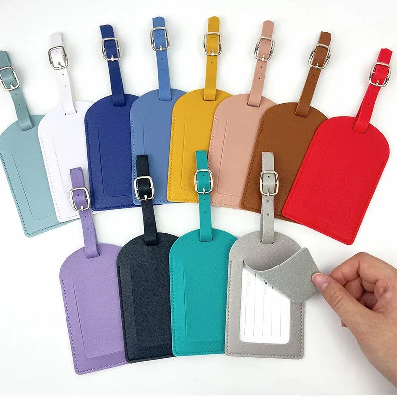 étiquette de bagage de luxe gravée avec initiales pour voyage, étiquette de valise pour vacances et voyages d'affaires, breloque de sac à main, nom personnalisé, vente en gros, cadeau de mariage