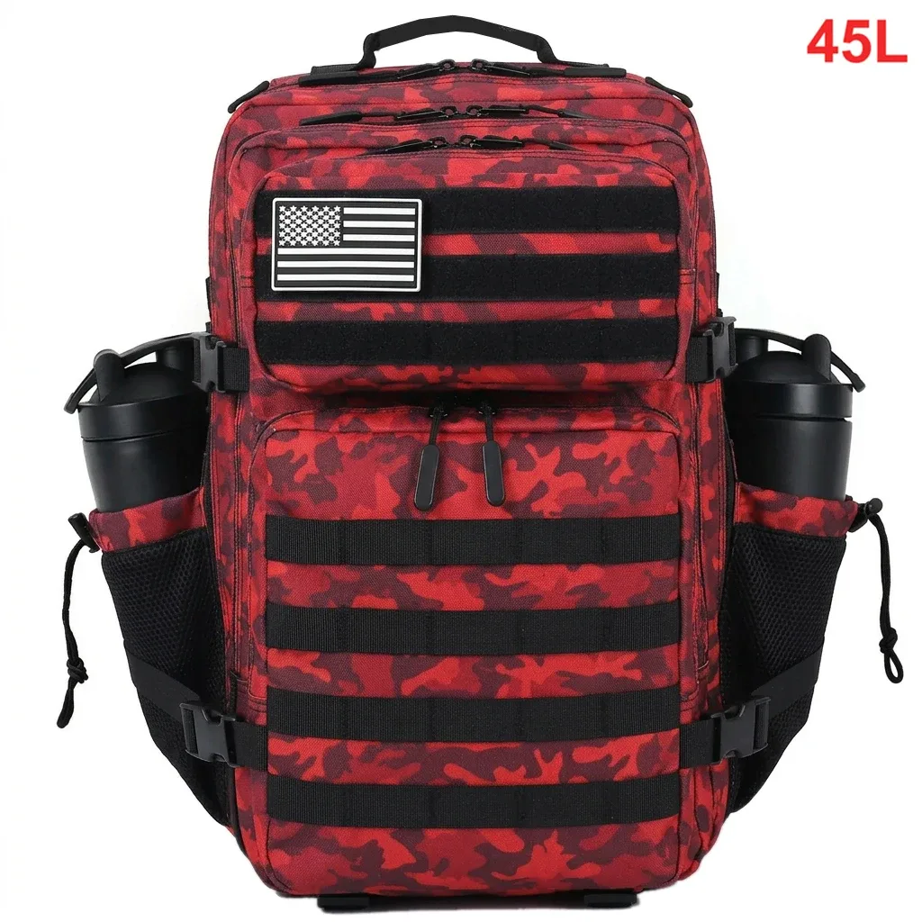 sac dos oxford université camouflage kaki noir bandes velcro ceinture coussin air imperméable usage voyage randonnée camping
