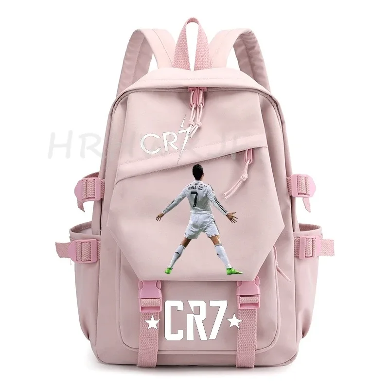 sac à dos ins capacity cr7 pour femmes et hommes, léger, pour étudiants, sacs d'école, sac de voyage tendance, pour adolescents, pour ordinateur portable, mochilas