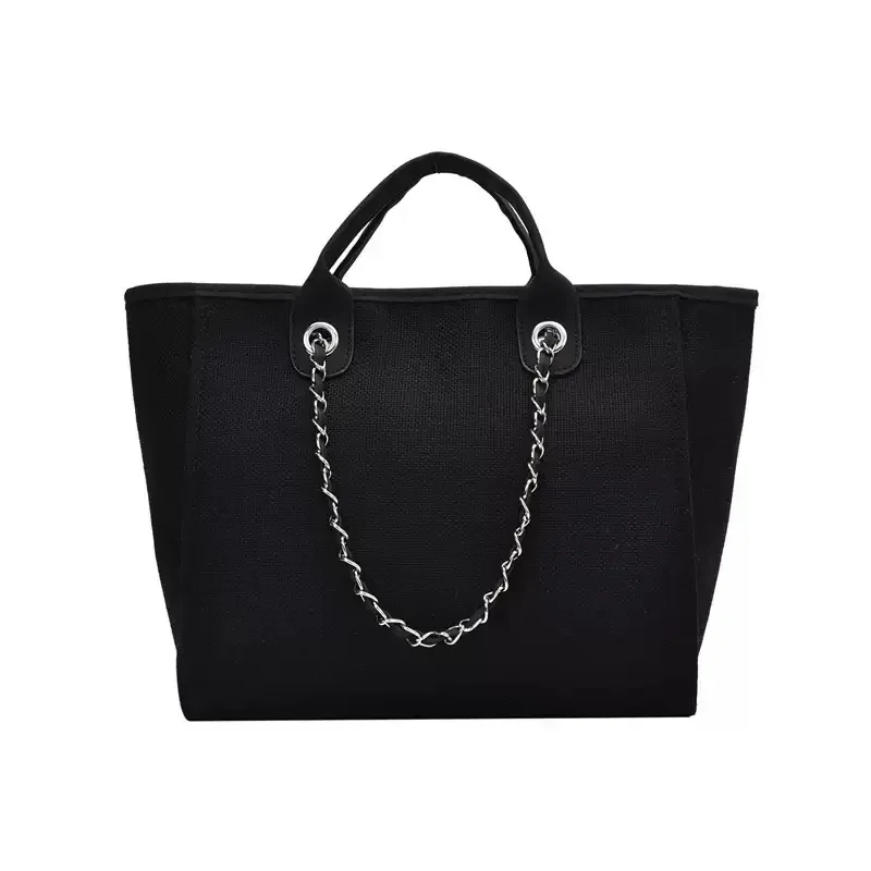 mode maquillage concepteur grandes femmes 2025 nouvelle mode coréenne décontracté grande capacité épaule bandoulière chaîne sac fourre-tout