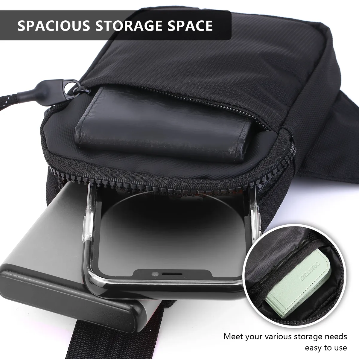 nouveau sac de poitrine de sport pour hommes, sacoche ultra-petite pour téléphone portable, sac de taille, sac à main multifonction