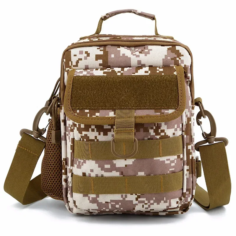 sac de taille militaire tactique molle, sac à main d'extérieur, sac étanche, sac à bandoulière pour camping, voyage, randonnée, trekking, chasse