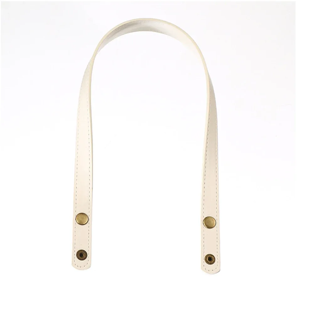 sangle de sac en cuir pu de 60cm, 1 pièce, avec bouton-pression, 1.8cm de large, poignée de sac à bandoulière pour femmes, poignées de remplacement, accessoires de sac