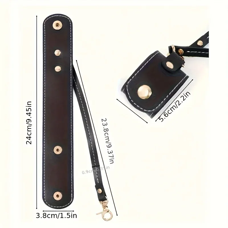 ceinture accessoire voyage pu boutons dorés poche sangle toilettage valise transport mode sécurité bagage
