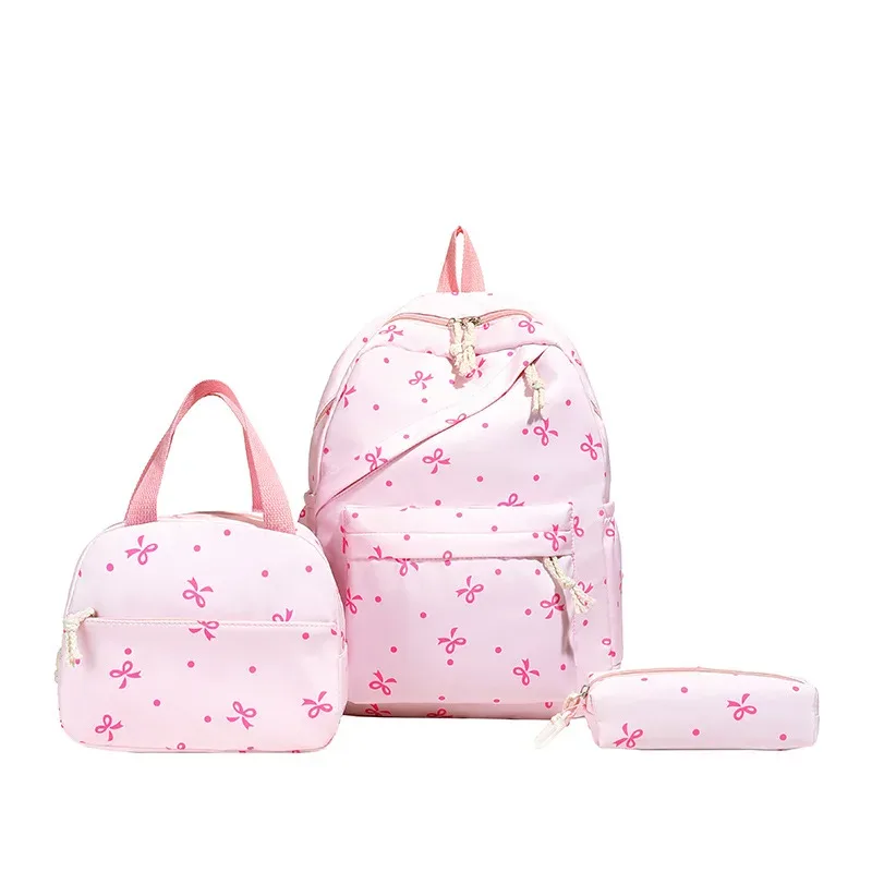 1 ensemble de sacs à dos 3 en 1 pour femmes, étudiantes, grande capacité, sac à dos de voyage décontracté, sac à dos élégant et polyvalent pour ordinateur portable, pour l'école