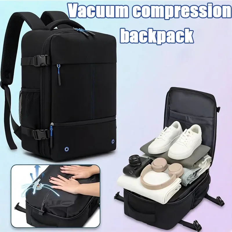 sac de voyage, bagage, nouveau sac à dos à compression sous vide, sac de randonnée multifonctionnel, bandoulière réglable, adapté à un usage quotidien