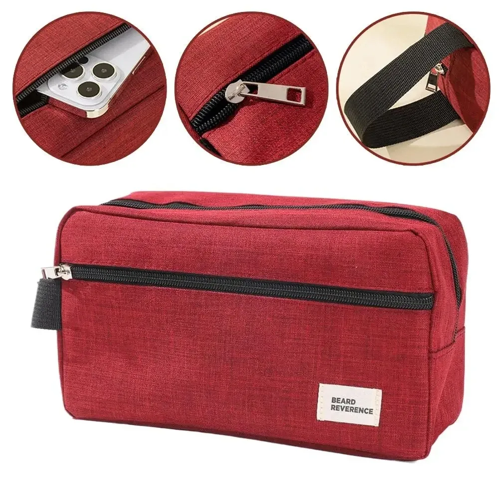 trousse de toilette de voyage pour hommes et femmes, trousse de maquillage étanche pour dames, pochette de lavage de beauté
