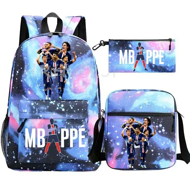 sac à dos m-mbappes pour enfants, cartable de football, sacs d'école de voyage anime pour adolescents, garçons et filles, mochila escolar infantil menino