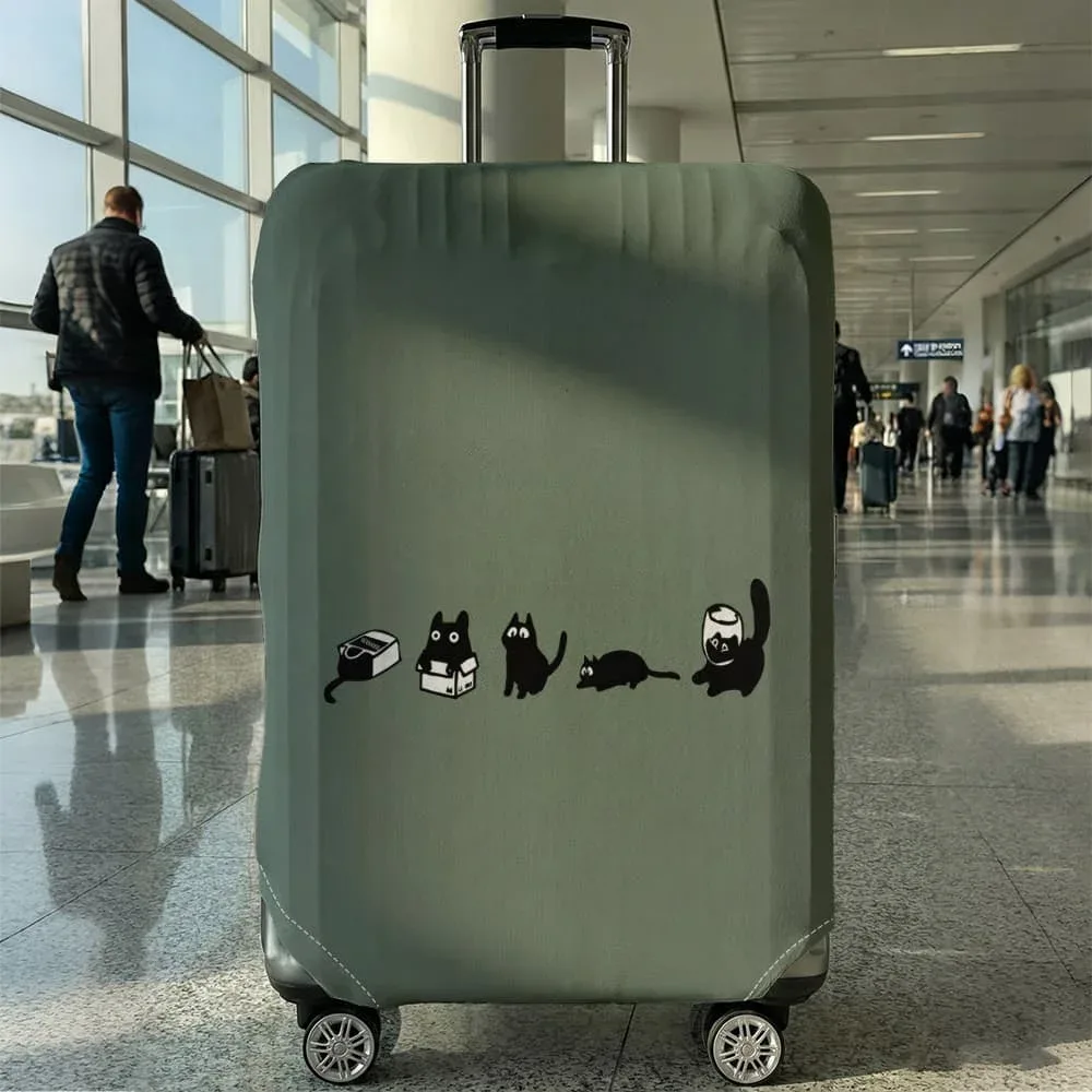 housse de protection pour bagages, élastique, imperméable, anti-poussière, pour valise de 18 à 32 pouces, accessoires de voyage