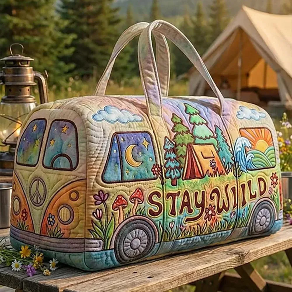 sac de voyage matelassé à bandoulière avec motif animaux 3d, sac de sport et de gym grande capacité