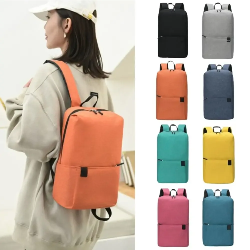 petit sac à dos de grande capacité, portable, solide, étanche, sacs d'école, unisexe, plusieurs poches, voyage, document