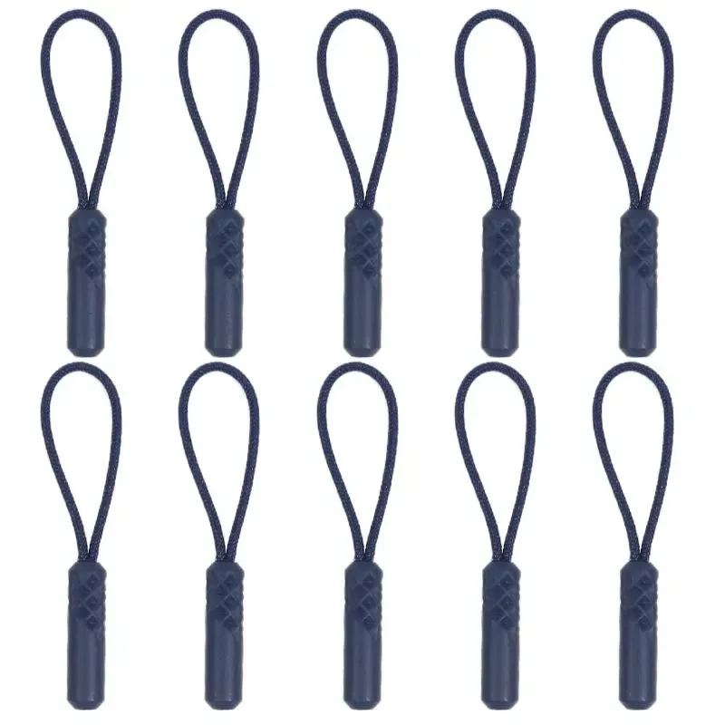 10/20 pièces tiroir de fermeture éclair, embout de remplacement pour cordon, clip de fixation pour boucle cassée, languette de fermeture éclair pour sac de voyage, valise, tente, sac à dos