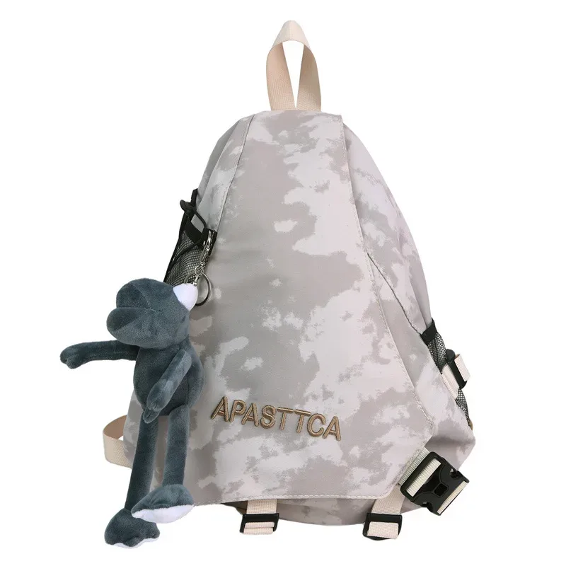 sac dos oxford université broderie camouflage beige vert imperméable multifonction bandoulière arquée poche integree fonction voyage extrem