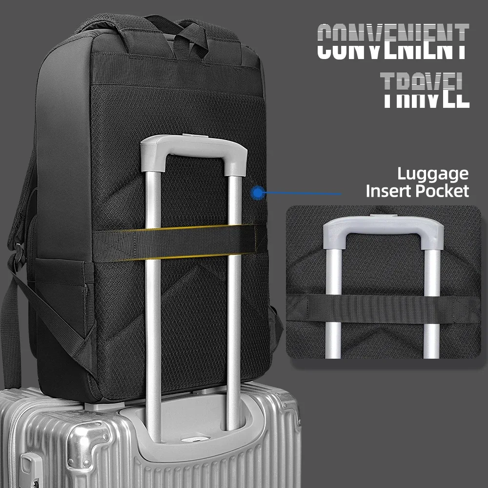 heroic knight – sac à dos de loisirs pour ordinateur portable de 17.3 pouces, grande capacité, unisexe, étanche, portable, pour le travail et les voyages