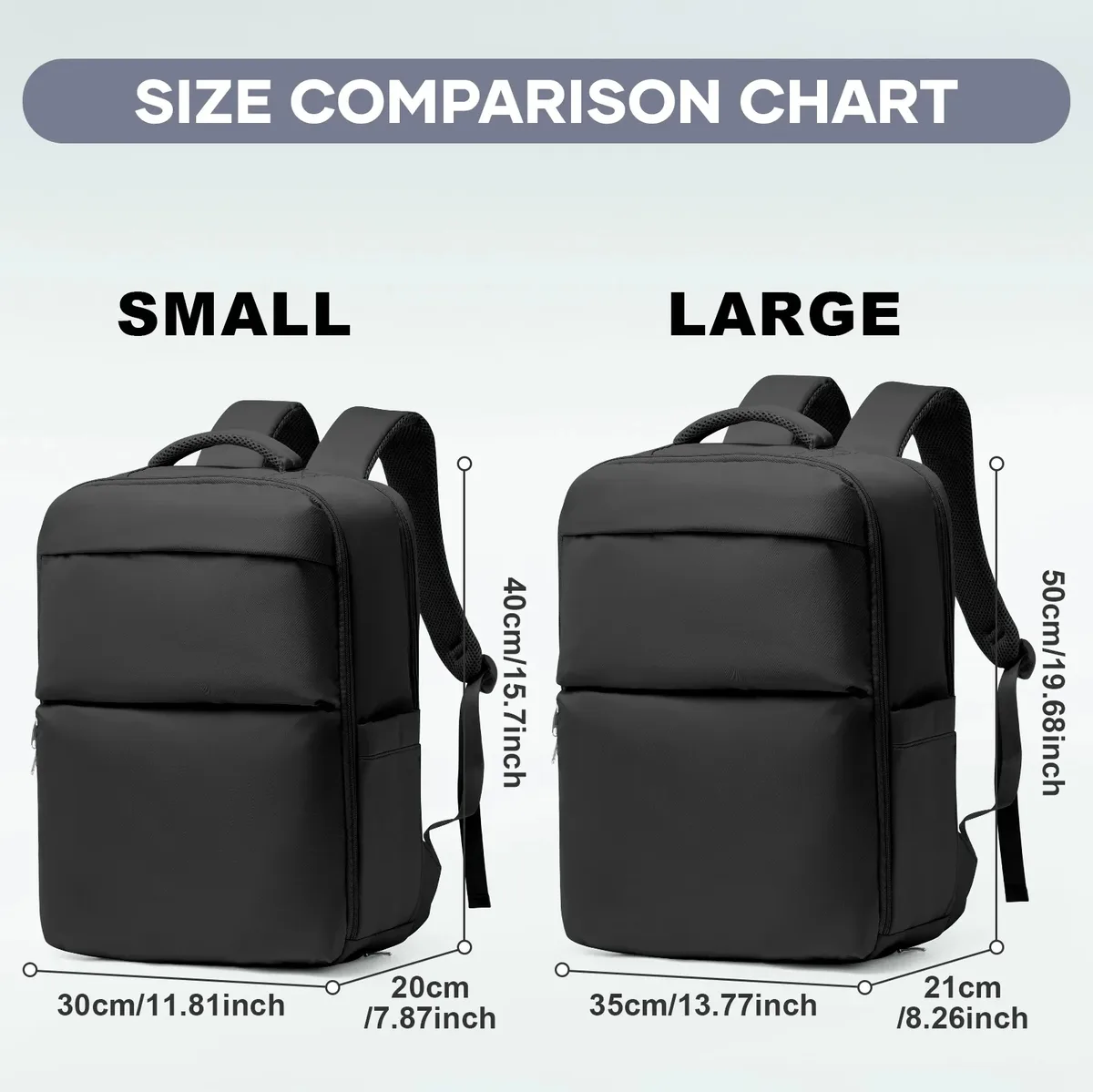 sac à dos de voyage sous vide ryanair 40x30x20, bagage à main, sac de cabine, sac à dos pour ordinateur portable homme femme, sac à dos 50x35x21