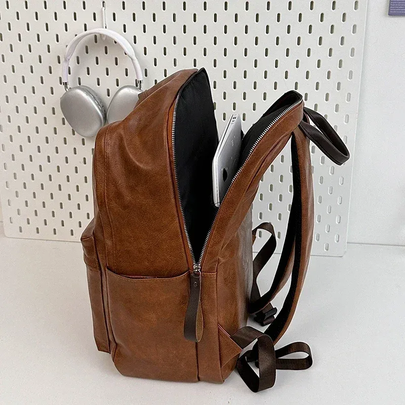 haute qualité femmes homme sac à dos en cuir pu hommes sacs à dos fille luxe concepteur sac à dos pochette d'ordinateur grande capacité sacs de voyage