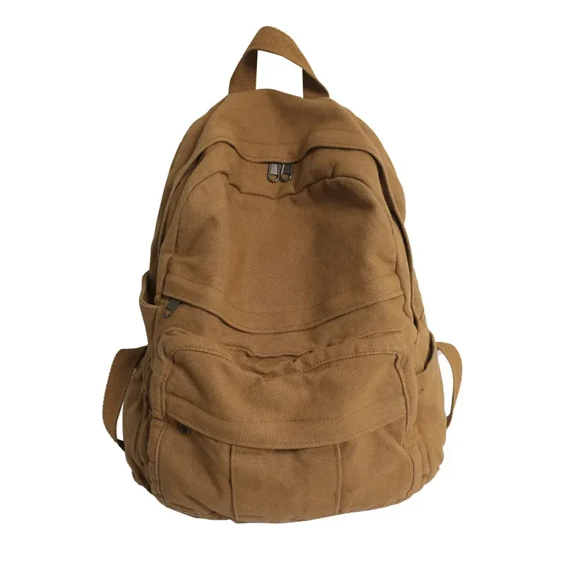 fille tissu sac d'école nouvelle mode étudiant vintage femmes sac à dos toile femme pochette d'ordinateur voyage kawaii dames sac à dos