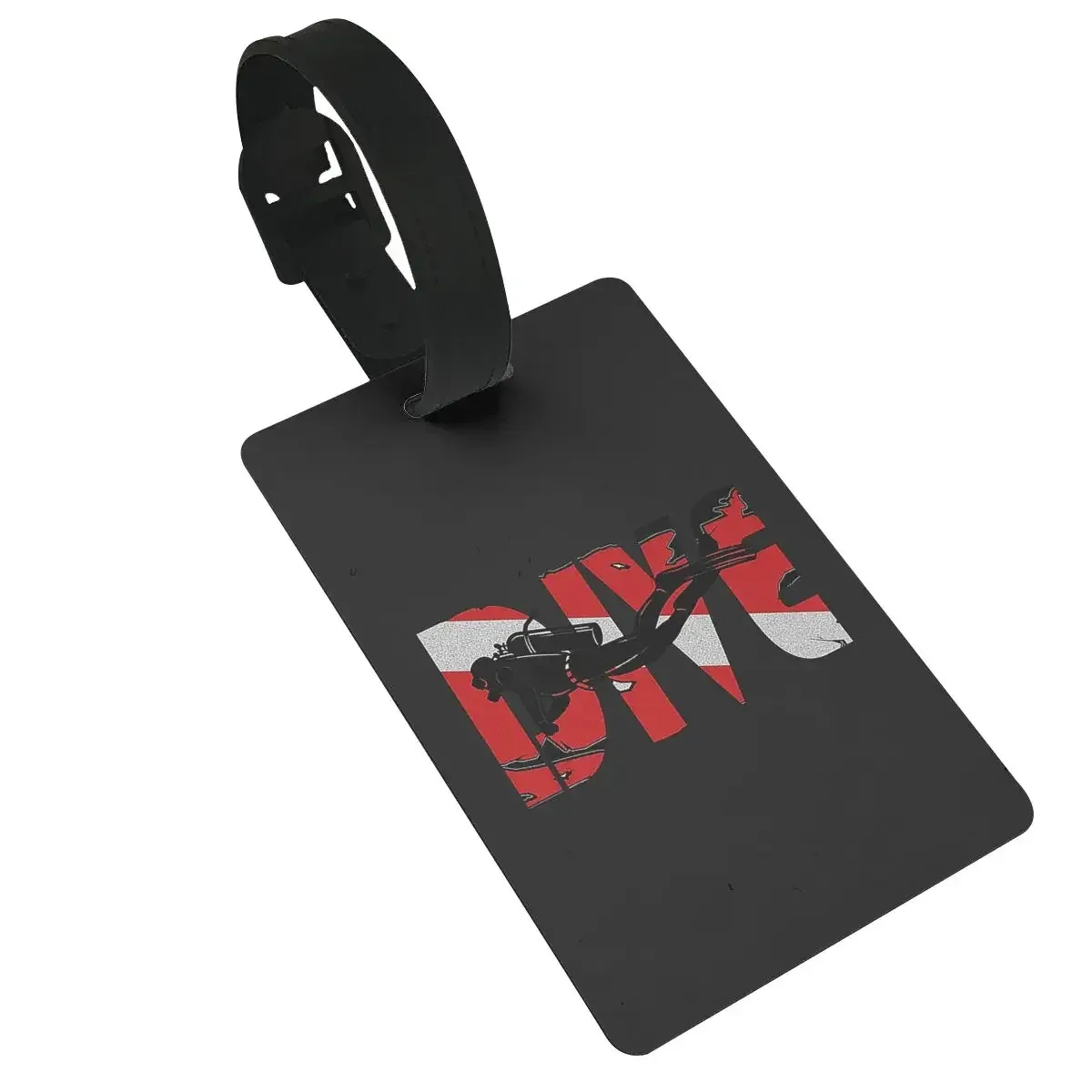 étiquettes de bagage de plongée sous-marine, accessoires de valise, voyage, bagages d'embarquement, porte-étiquette portable, nom d'identification, cadeau de plongeur