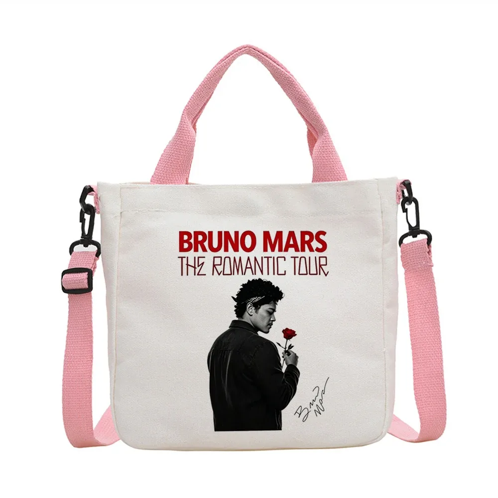sac fourre-tout bruno mars, sac de shopping personnalisable, sac cabas, sac à bandoulière, sac fourre-tout femme