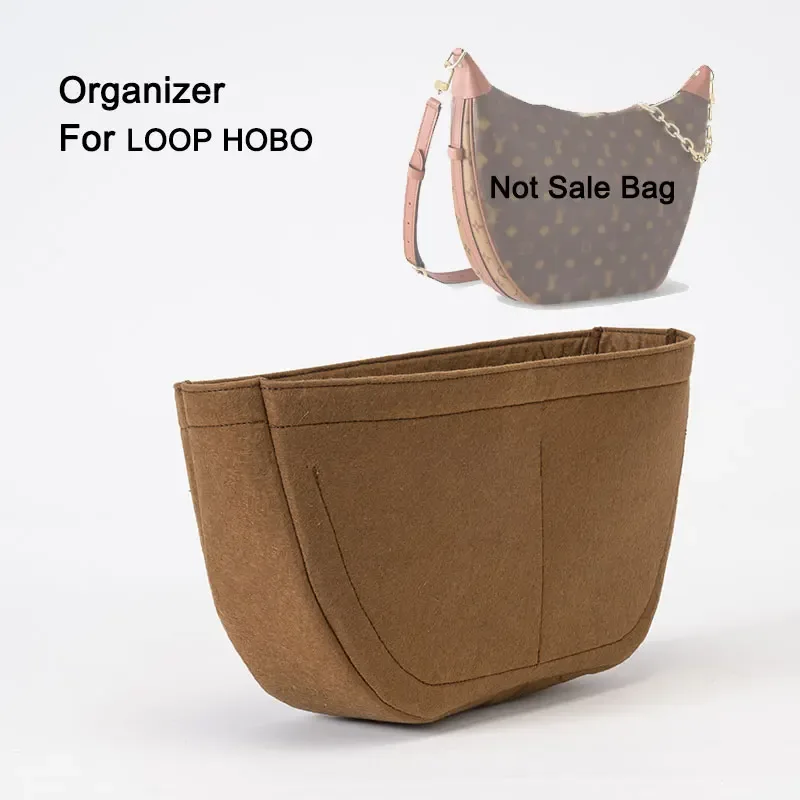 Insérer le doublure d'organisateur de sacs pour le Hobo de boucle, sac à main intérieur d'organisateur de sac à main de maquillage