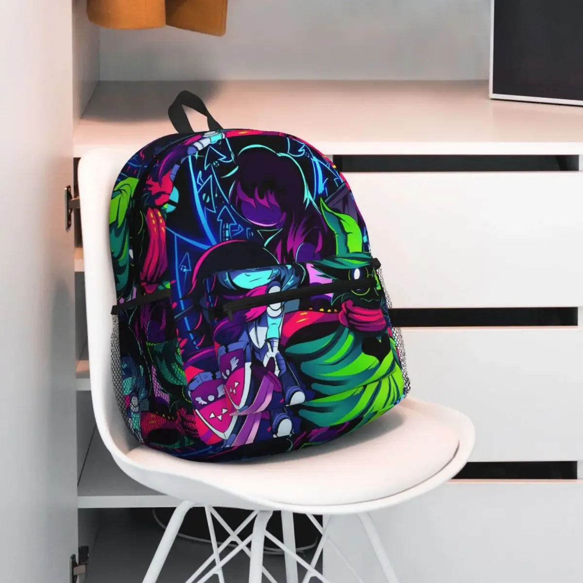 deltarune jeu vidéo étudiant sac à dos sac d'école randonnée voyage sac à dos pour garçons filles mode bookbag sacs à bandoulière
