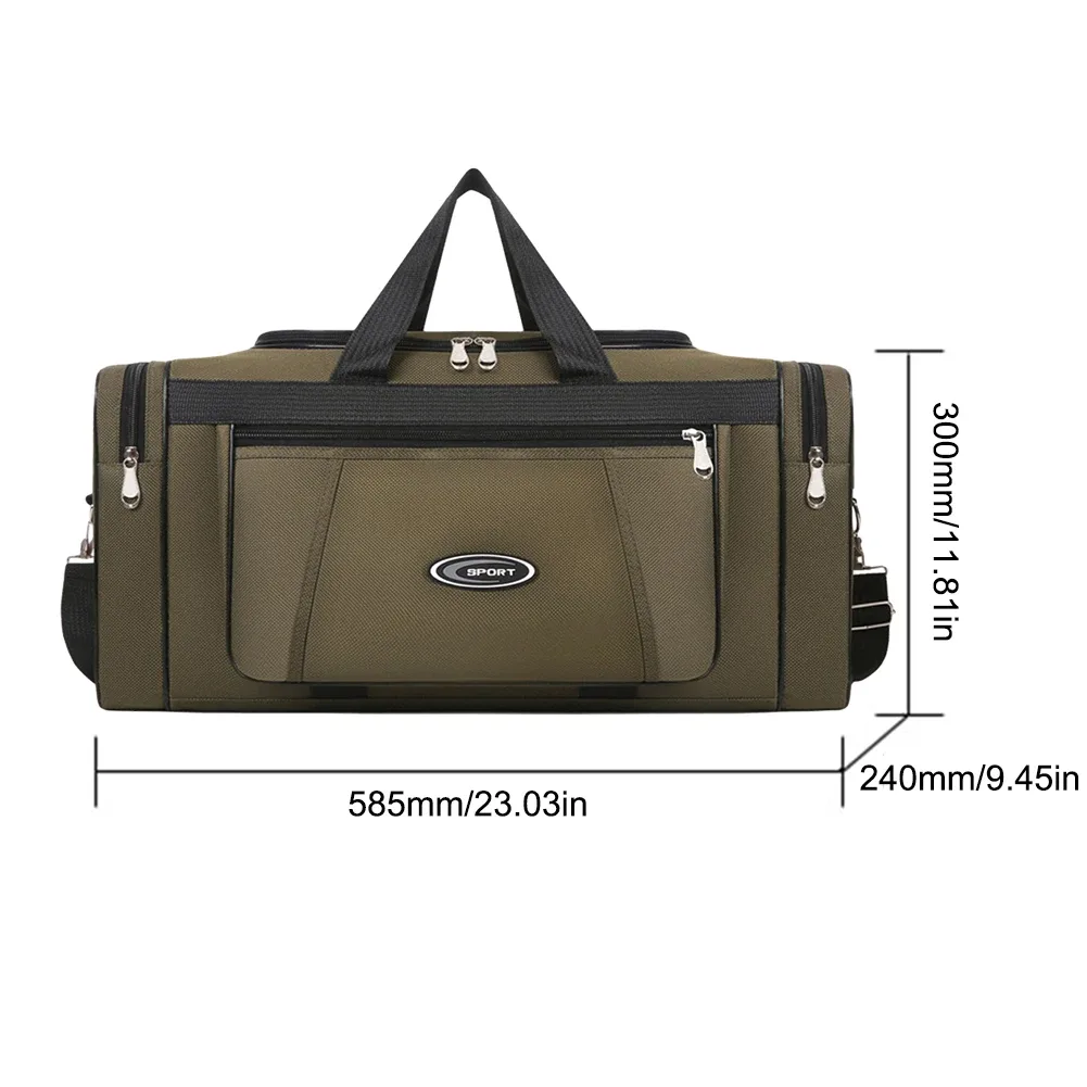 oxford – sacs de séparation sec et humide, sacs de sport portables de grande capacité, multifonctionnels, résistants à l'usure, fermetures éclair latérales pour voyage et natation