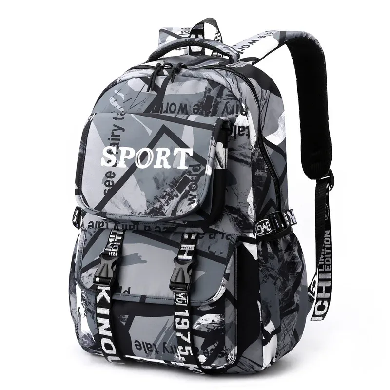 sac à dos épais pour garçons et filles, pour lycéens, grande capacité, camouflage, pour collégiens, nouvelle mode 2026