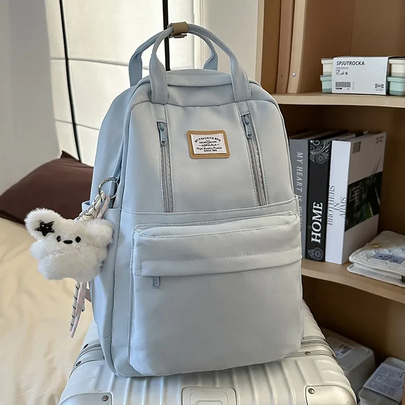 sac à dos femme voyage quotidien femme multi-poches décontracté femme homme sac de voyage cartable pour adolescente garçon sac à dos pour ordinateur portable