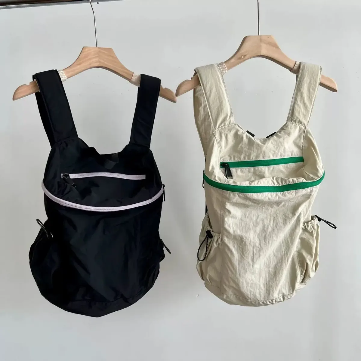 sac à dos en nylon ultraléger pour femme, grande capacité, coréen, simple, unisexe