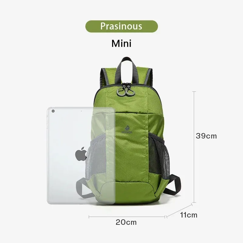 fouvor – sac à dos fonctionnel d'extérieur pour femmes, léger, pliable, résistant à l'eau, grande capacité, sac de voyage et de randonnée, 3037-05
