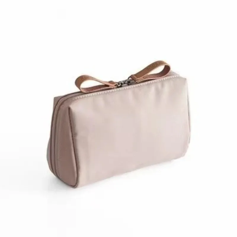 sac de maquillage portable pour femmes, 1 pièce, sac à cosmétiques, pochette de rangement pour pièces de monnaie, mini sac à rouge à lèvres, petit sac de toilette