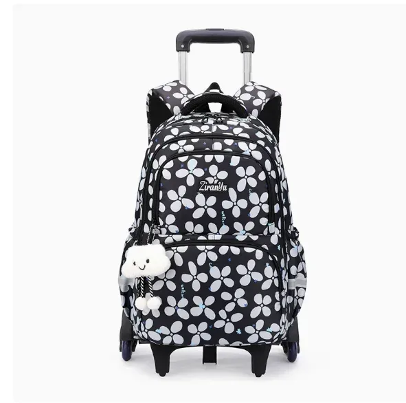 sacs à roulettes pour enfants d'école primaire, sacs à dos à roulettes pour filles, sacs à roulettes pour collégiennes, bagages à roulettes