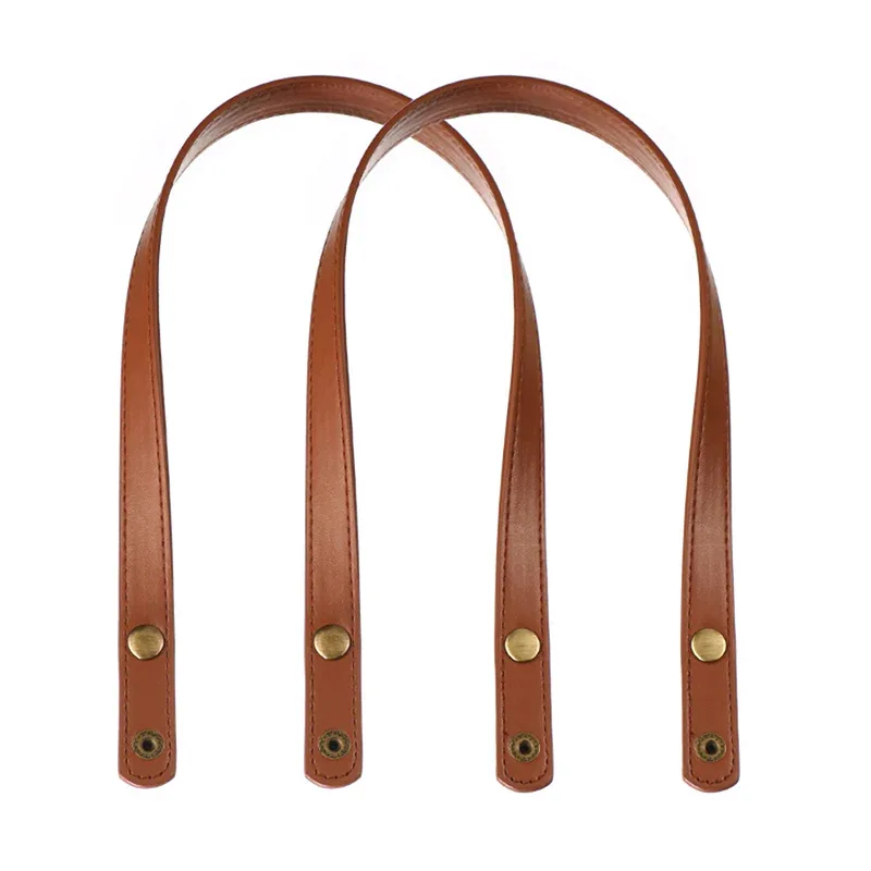 sangle de sac en cuir pu de 60cm, 1 pièce, avec bouton-pression, 1.8cm de large, poignée de sac à bandoulière pour femmes, poignées de remplacement, accessoires de sac