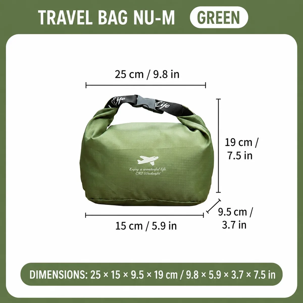 sacs de rangement de voyage étanches à fermeture roll-top en oxford ultralégers et indéchirables pour le camping, la randonnée, et les sacs de compression anti-salissures