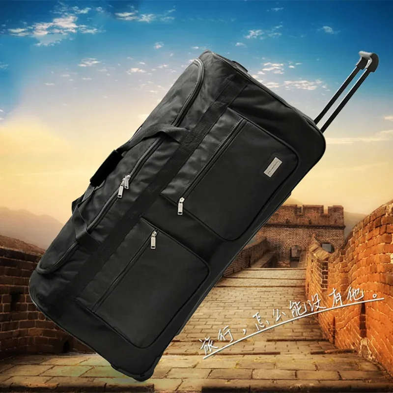 nouvelle valise à roulettes de grande taille, 32'40' pouces, valise de voyage à roulettes, marque, grande capacité, bagage à emporter en cabine