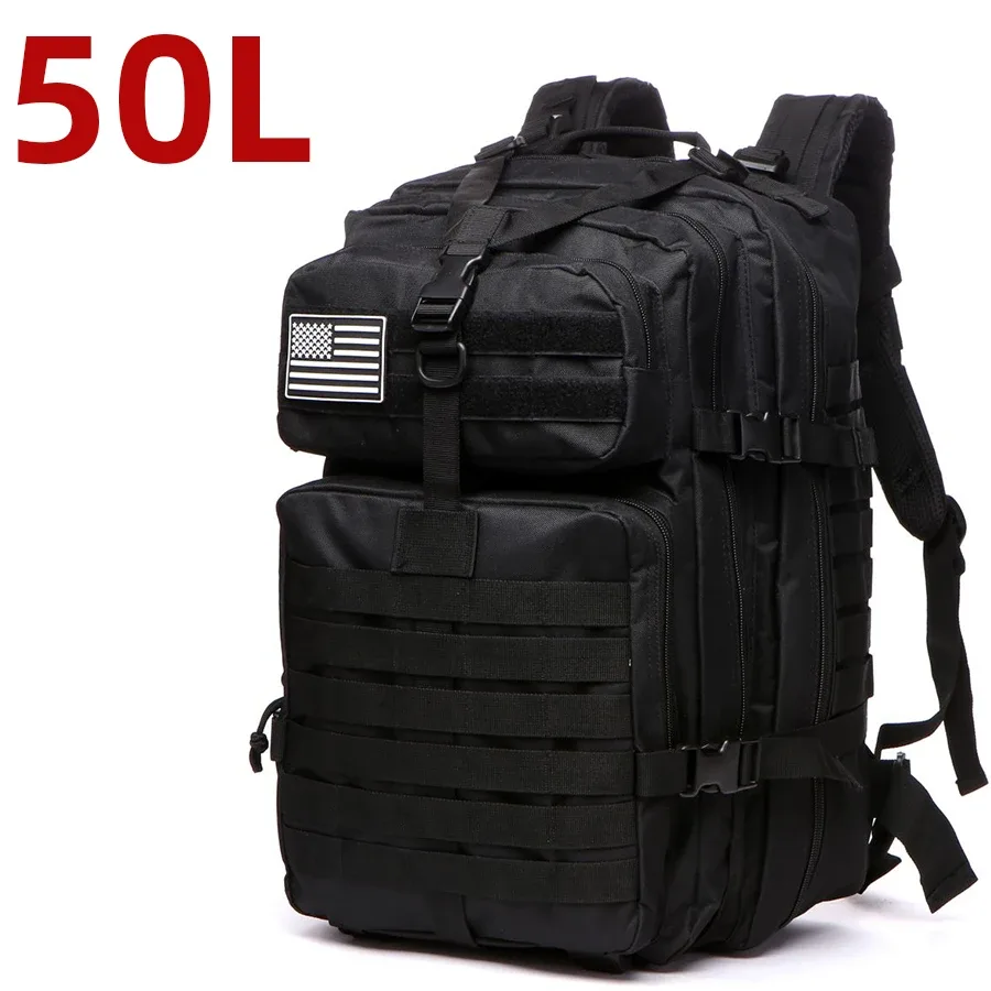sac dos oxford université polyester 36 55 litres bandes horizontales poche latérale drapeau américain sangles ajustables courbe physiologique fermeture éclair usage voyage