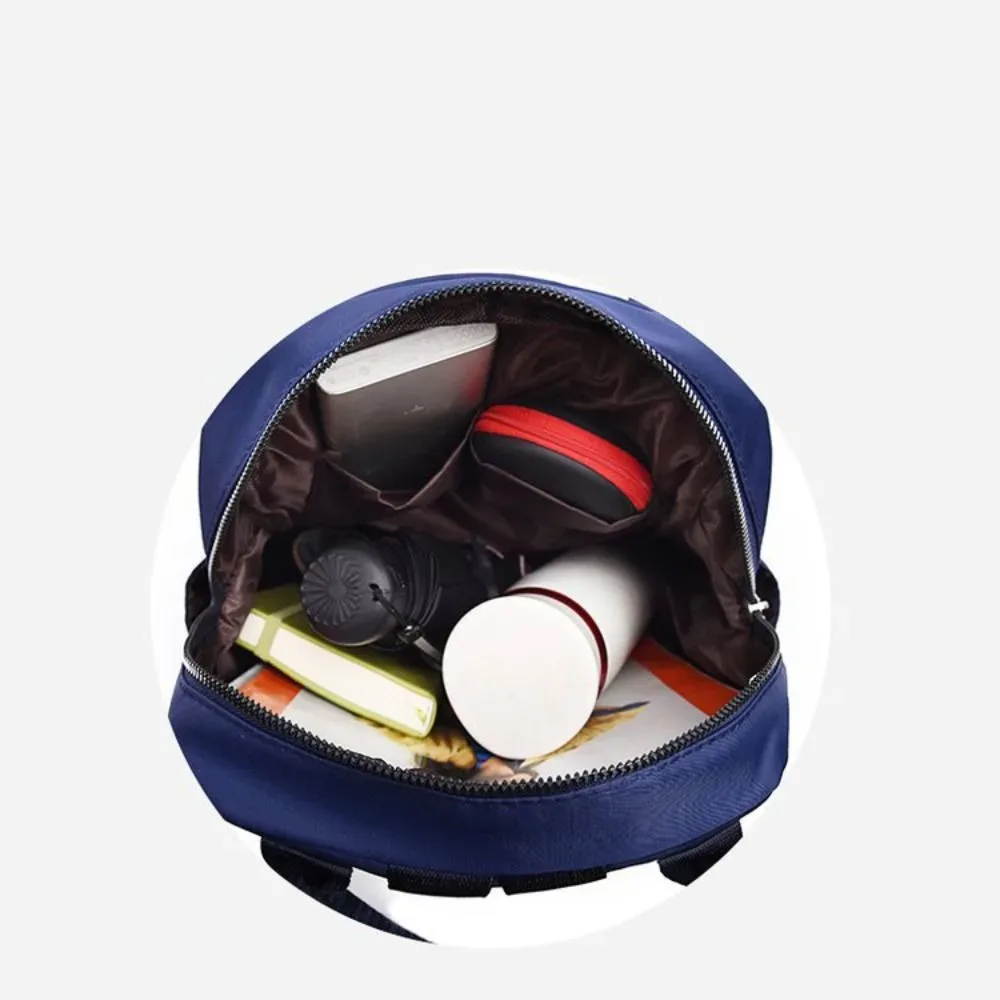 sacs à bandoulière imperméables durables, sac à dos oxford de grande capacité pour femmes, bretelles réglables, sac à dos de voyage léger