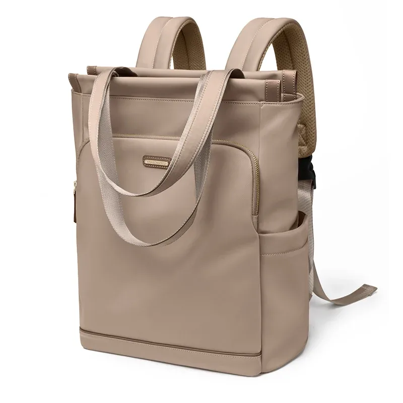 golf fourre-tout sacs à dos femmes sac à dos convertible sac à bandoulière étanche pour 15 6 pouces ordinateur portable travail voyage école marron 2025