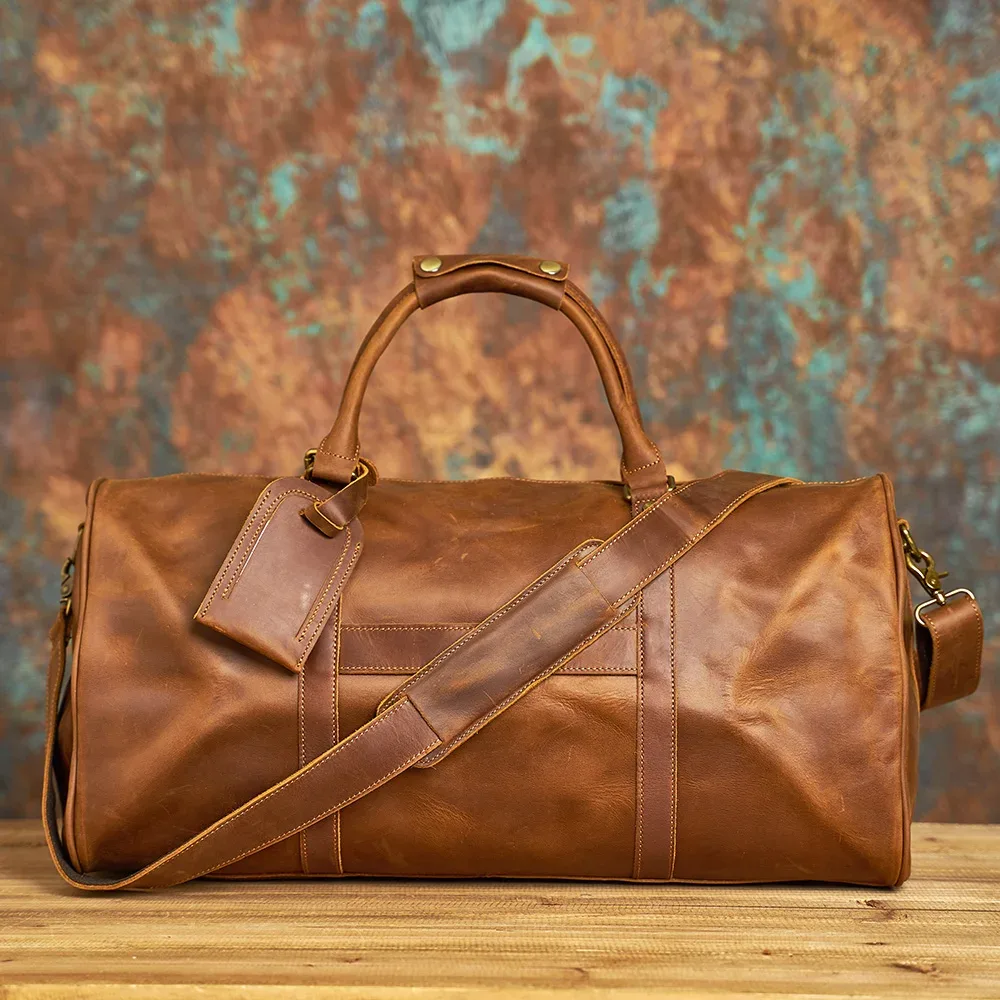 nasva-sac de voyage en cuir pour homme, sac à main vintage, sacs initiés, sacs de messager, sacs de sport, sacs pour ordinateur portable 15 pouces